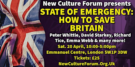 State of Emergency: How to Save Britain. Immigration, Ideology, Free Speech