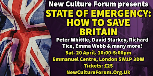 Image principale de State of Emergency: How to Save Britain. Immigration, Ideology, Free Speech