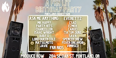 Imagen principal de A FKN LIT BIRTHDAY PARTY