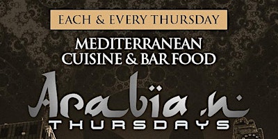 Primaire afbeelding van Free Each and Every Thursday "Arabian Thursday's" at The Rabbit Hole TSQ