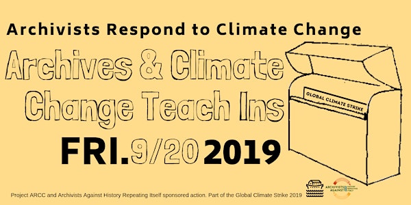 Archives and Climate Change Teach Ins