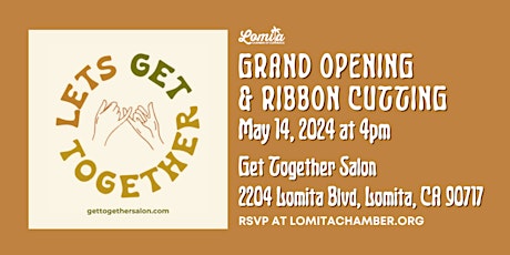 Grand Opening & Ribbon Cutting: Get Together Salon