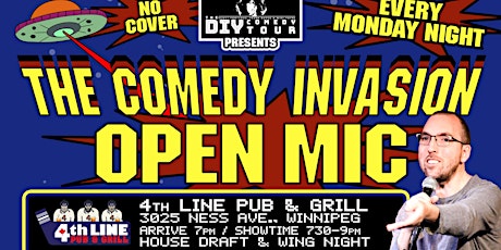 The Comedy Invasion Open Mic