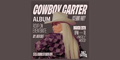 Primaire afbeelding van Cowboy Carter Album Listening Party