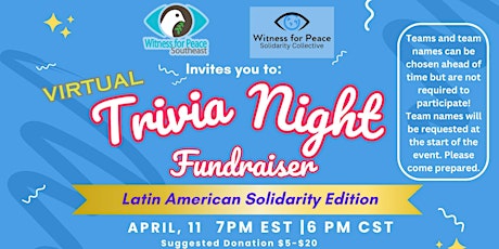 WFP Solidarity Collective Trivia Night