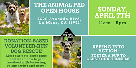 The Animal Pad Open House