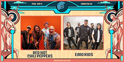 Imagem principal do evento RED NOT CHILI PEPPERS + EMO KIDS