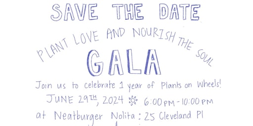 Plant Love And Nourish The Soul Gala primary image