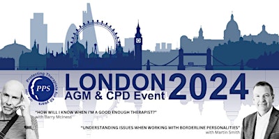 Image principale de Psychologists Protection Society Trust AGM & CPD Event - London 2024