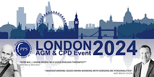 Image principale de Psychologists Protection Society Trust AGM & CPD Event - London 2024