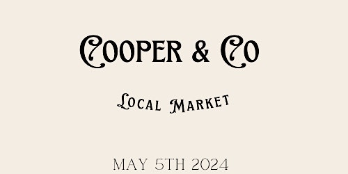 Imagem principal do evento Cooper & Co Local Market