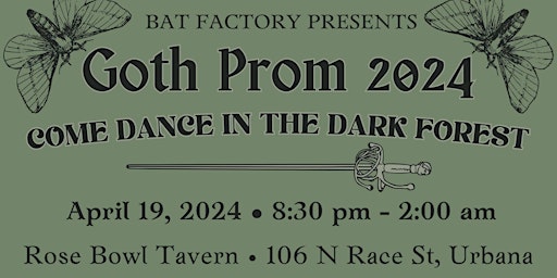Primaire afbeelding van Bat Factory Presents: Goth Prom 2024
