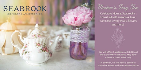 Mother's Day Tea at Town Hall