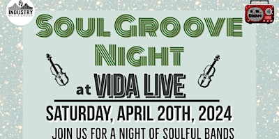 Imagem principal do evento Soul Groove Night at Vida Live
