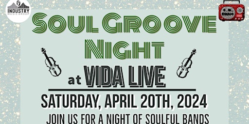 Imagen principal de Soul Groove Night at Vida Live