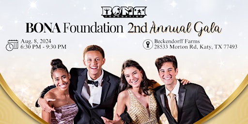 BONA Foundation 2nd Annual Gala primary image