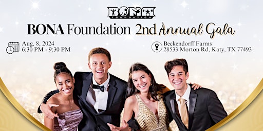 Primaire afbeelding van BONA Foundation 2nd Annual Gala