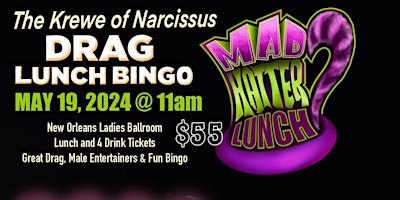 Imagem principal de Mad Hatter Drag and Go Go Lunch bingo