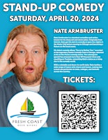 Image principale de Comedy Night with Nate Armbruster at Fresh Coast Beer Works!