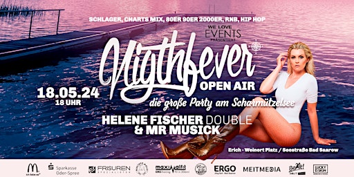Imagem principal do evento " Nightfever " Die große Openair Schlager/ Mix Party am Scharmützelsee