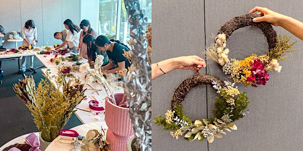 Creative Workshop: Everlasting Wreath Flower Arranging