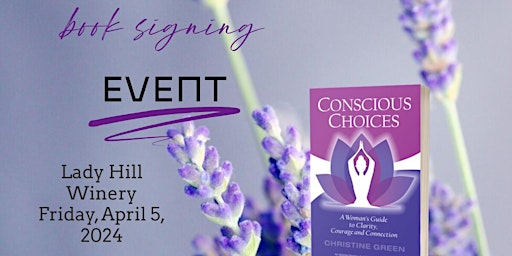 Image principale de Conscious Choices Book Signing