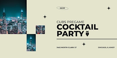 Imagem principal de Cubs Pregame Brunch Cocktail Party Sponsored by Wise Collaboration