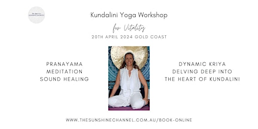 Hauptbild für Kundalini Yoga Workshop for Vitality