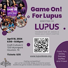 GAME ON! For Lupus