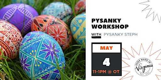 Hauptbild für Pysanky Workshop w/Pysanky Steph