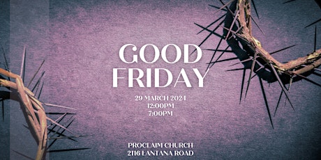 Good Friday Service