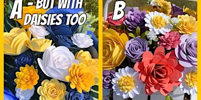 Hauptbild für DIY Paper flower bouquet April 25,2024 $40.00