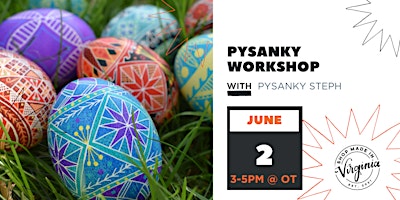 Imagem principal do evento Pysanky Workshop w/Pysanky Steph
