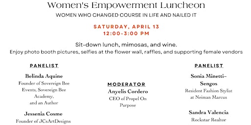 Image principale de Women's Empowerment Luncheon