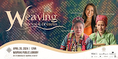 Weaving Stories and Dreams - Waipahu Public Library primary image