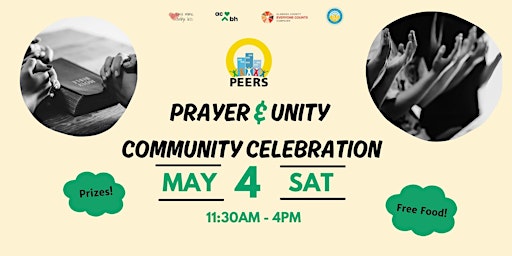 Primaire afbeelding van PEERS Prayer & Unity Community Celebration