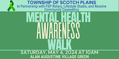 Scotch Plains Mental Health Awareness Walk