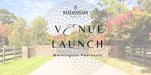 Imagem principal do evento Hadassah Venue Launch