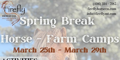 Spring Break Horse & Farm Camp