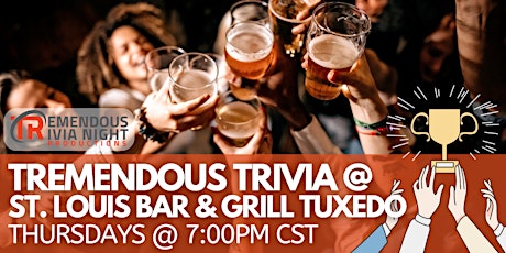 Winnipeg St. Louis Bar & Grill Tuxedo Thursday Night Trivia