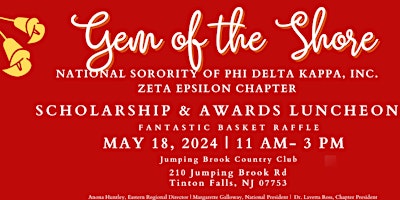 Hauptbild für Gem of the Shore Awards & Scholarship Luncheon