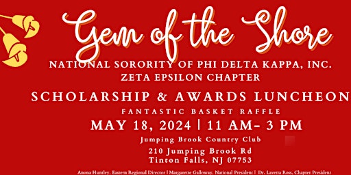 Hauptbild für Gem of the Shore Awards & Scholarship Luncheon