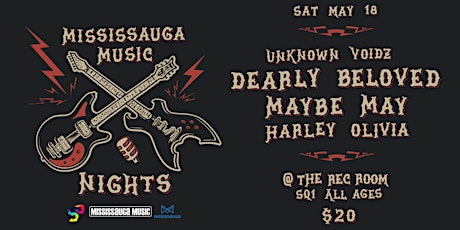 Mississauga Music Nights w/ Dearly Beloved & more!