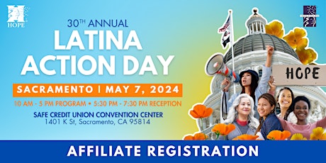 Hauptbild für 2024 Latina Action Day - Affiliates