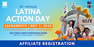 Imagen principal de 2024 Latina Action Day - Affiliates