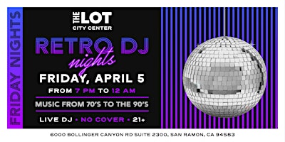 Imagen principal de Flashback Fridays: Retro DJ Nights at THE LOT City Center (21+)