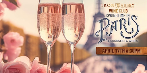 Image principale de Springtime in Paris Wine Dinner