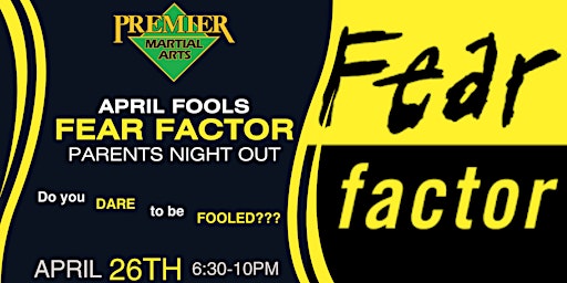 Imagen principal de Fear Factor Parents Night Out