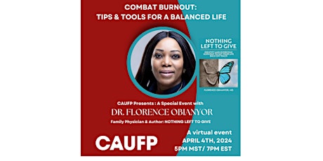 Combat Burnout: Tips & Tools for a Balanced Life primary image