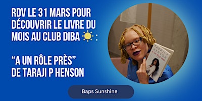 Image principale de Le Club Diba☀️ se réunit autour du livre de Taraji